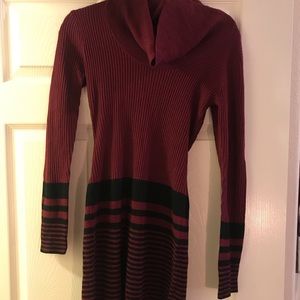 Maroon Sweater Dress Size Small